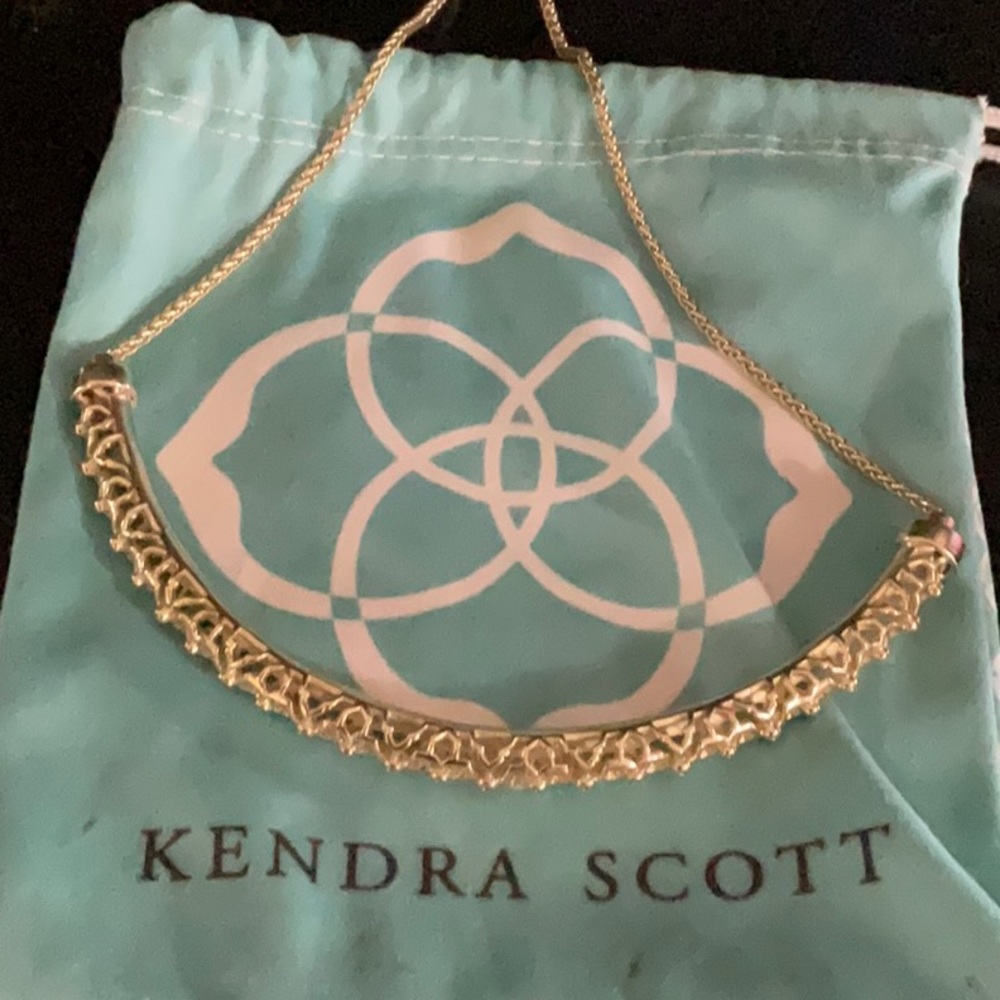 Kendra Scott Gold Tone Necklace
